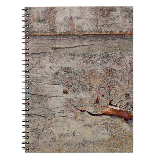 Caderno Espiral Madeira marrom (Frente)