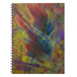Caderno Espiral Madeira Petrificada Vertical