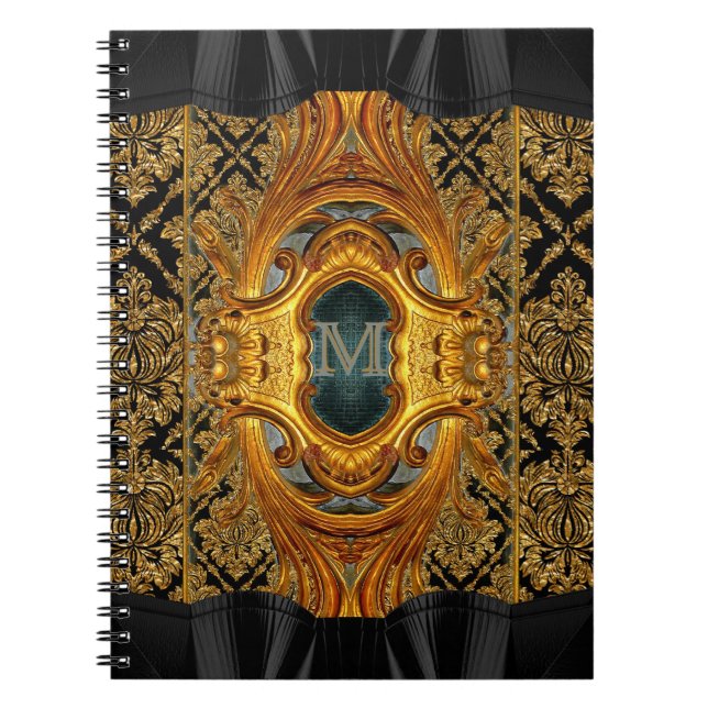 Caderno Espiral Mademoiselle Victorian Monograma (Frente)