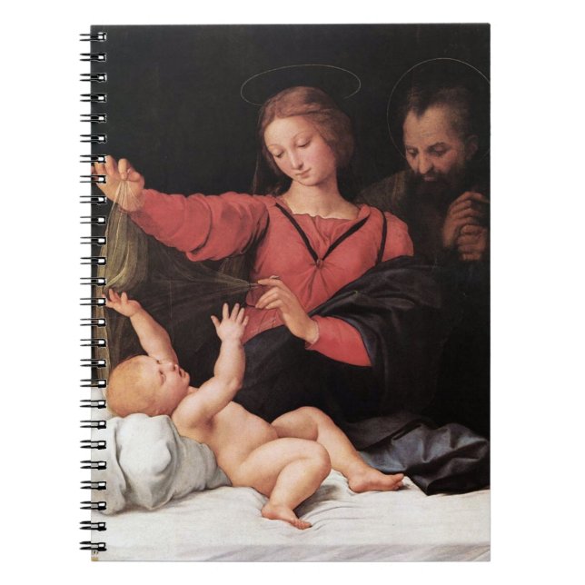 Caderno Espiral Madonna de Loreto - Raphael - c1511 (Frente)