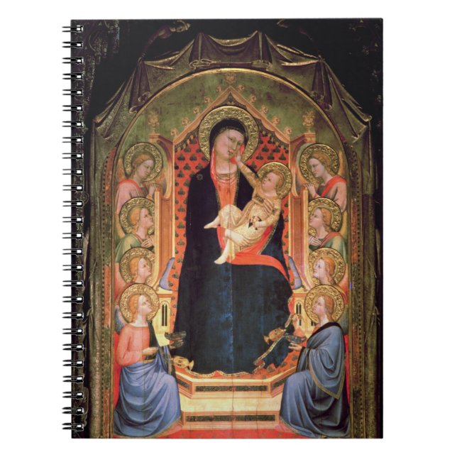 Caderno Espiral Madonna e criança, 1347 (Frente)