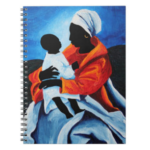 Caderno Espiral Madonna e criança - primeiras palavras 2008
