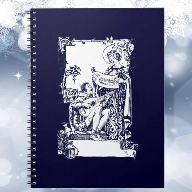 Caderno Espiral Madrigals para o Natal (Criador carregado)