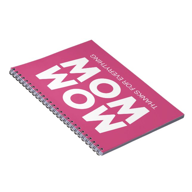 Caderno Espiral Mãe! (Lado Direito)