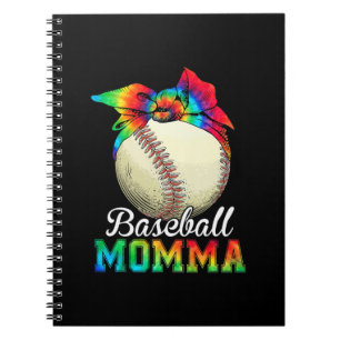 Caderno Espiral Mãe Baseball Momma Birthday