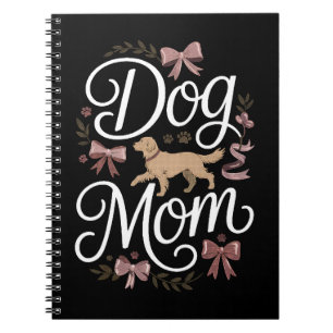 Caderno Espiral Mãe de Cachorro Para Toda Vida Presentes de Dia da