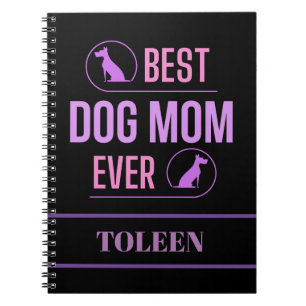 Caderno Espiral Mãe de Cachorro Personalizado