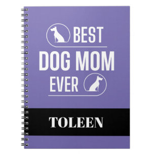 Caderno Espiral Mãe de Cachorro Personalizado