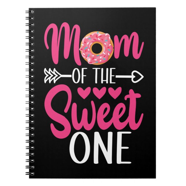 Caderno Espiral Mãe do Doce Sprinkles Donut (Frente)