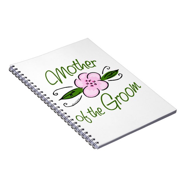 Caderno Espiral Mãe do Groom (Lado Direito)
