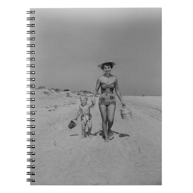 Caderno Espiral Mãe e filho (Frente)