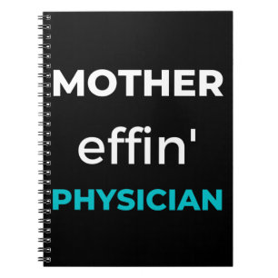 Caderno Espiral Mãe Effin Médica