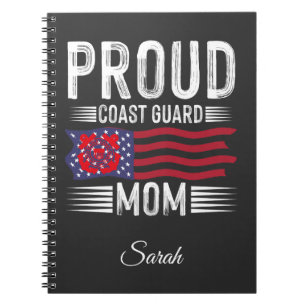 Caderno Espiral Mãe Guarda da Costa Orgulhosa: Apoie os Heroes da