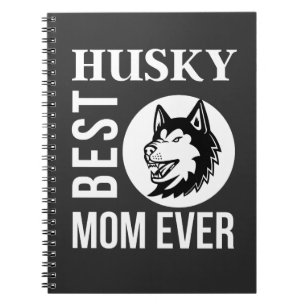 Caderno Espiral Mãe rouco, Mãe Cachorro, Presente Rouco