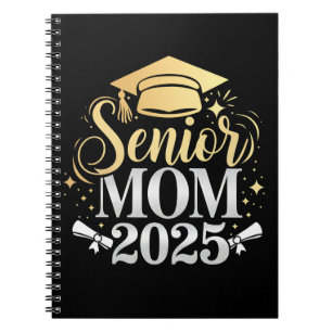 Caderno Espiral Mãe Sênior Formatura 2025 Família Filho Filha