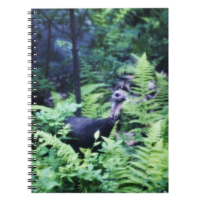 Caderno Espiral Mãe Turquia no notebook Ferns (Frente)