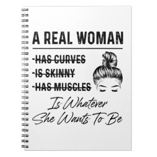 Caderno Espiral Mãe Uma Mulher Real Aniversário