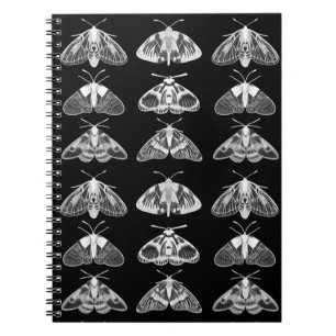 Caderno Espiral Mães em preto, branco e Cinza
