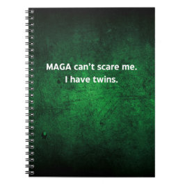 Caderno Espiral Mães Gêmeas Anti-MAGA