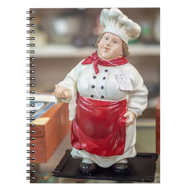 Caderno Espiral Maestro Culinário: Retrato de Um Chef (Frente)