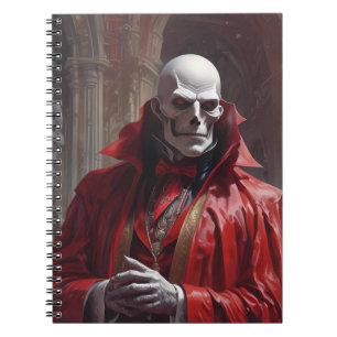 Caderno Espiral Maestro Phibes Pára o Relógio