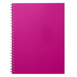 Caderno Espiral Magenta (cor sólida) 