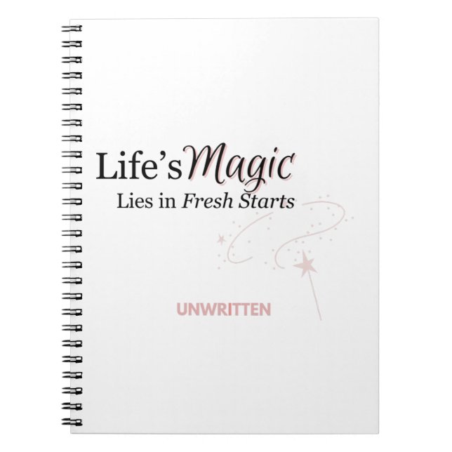 Caderno Espiral Magia (Frente)