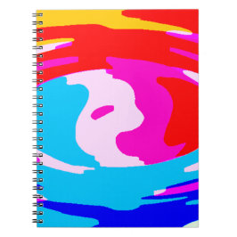 Caderno Espiral Magia arco-íris