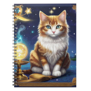 Caderno Espiral Magia Cat