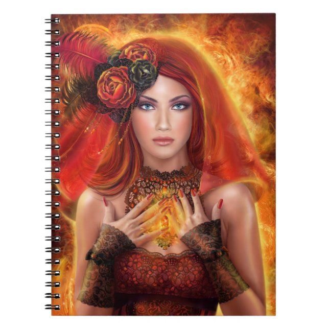 Caderno Espiral Magia do notebook (Frente)