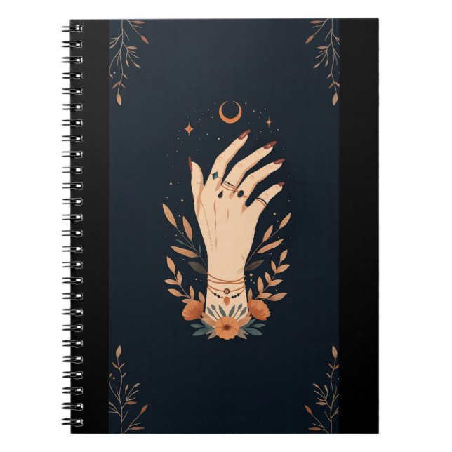 Caderno Espiral magic hand (Frente)