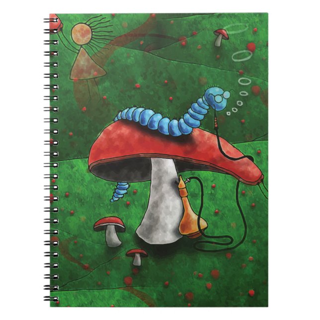 Caderno Espiral Magic Mushroom (Frente)