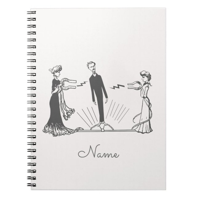 Caderno Espiral Magnetismo Animal - (Frente)