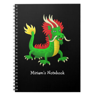 Caderno Espiral Magnífico Dragão Chinês