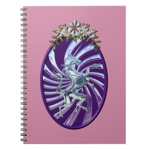 Caderno Espiral Magnífico Unicórnio Mítico