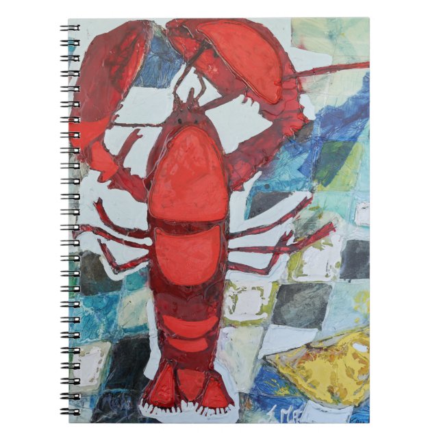 Caderno Espiral Maine Lobster (Frente)