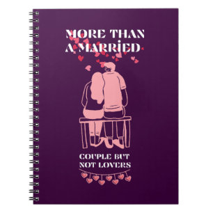 Caderno Espiral Mais do que um Casal casado, mas não amantes