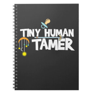 Caderno Espiral Mais doméstico humano minúsculo - professor ou