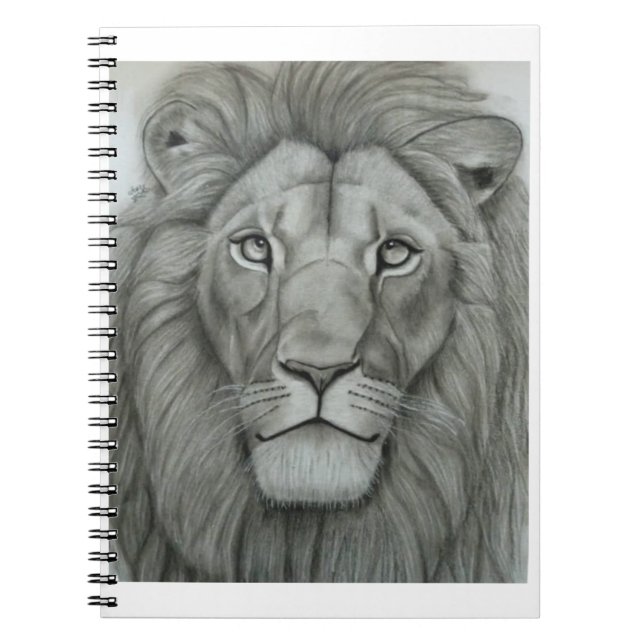 Caderno Espiral Majestic Lion (Frente)