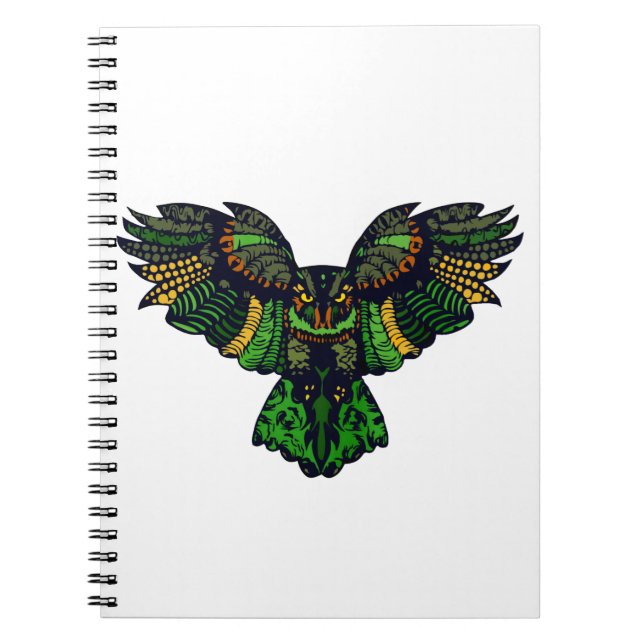 Caderno Espiral Majexpressa Owl (Frente)