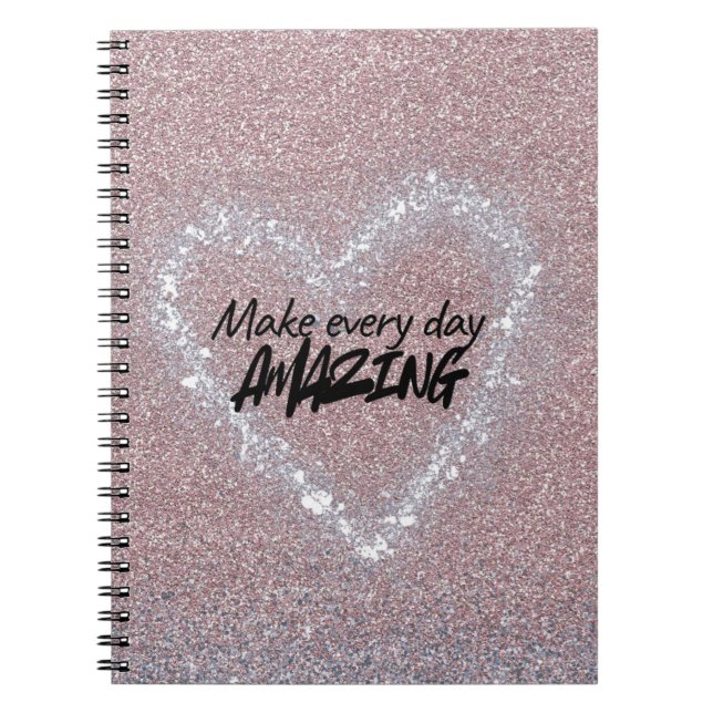 Caderno Espiral Make every day Amazing (Frente)