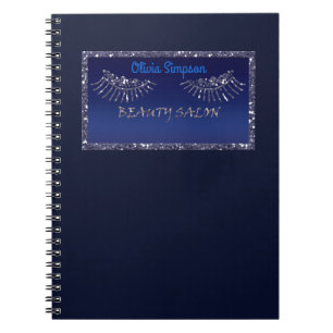 Caderno Espiral Makeup Artist Eyes Lashes Glitter Drives Spark Bea