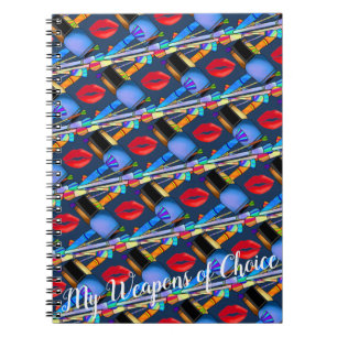 Caderno Espiral Makeup Brush Choice prego Brincadeira Polonesa Hap