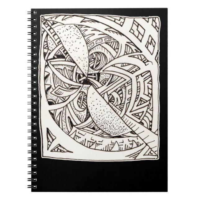 Caderno Espiral Mal-emendado, por Brian Benson (Frente)
