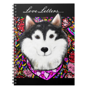 Caderno Espiral Malamute do Alasca