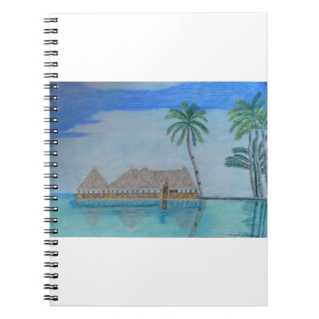 Caderno Espiral Maldivas 2 (Frente)