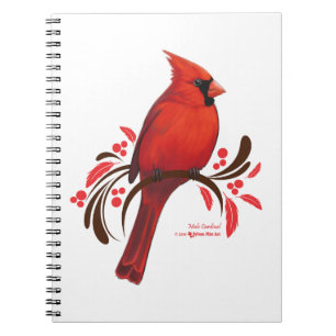 Caderno Espiral Male Cardinal