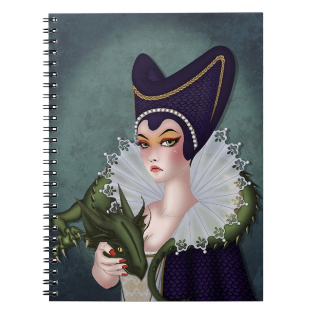Caderno Espiral Maleficent (Frente)