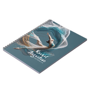 Caderno Espiral Malhação de pilotos instrutores de ioga aérea voad