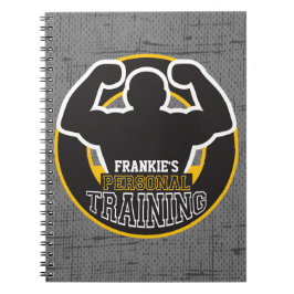 Caderno Espiral Malhação de Treinamento de Energia GYM do Treinado